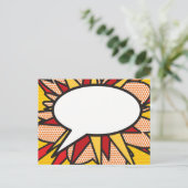 おしゃれなカスタムコミックポストカード ポストカード (スタンド正面)