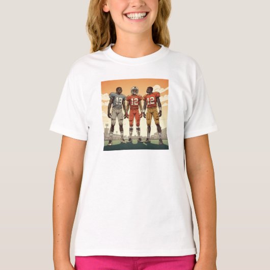 おしゃれなカスタム あなただけの写真を追加 子ども Tシャツ (正面)
