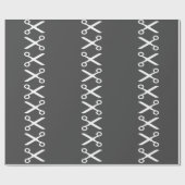 おしゃれなカットハサミ 理容師 仕立て屋 ラッピングペーパー (フラット)