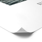 おしゃれなカリグラフィー スクリプト フォト ウェディング ウェルカム サイン (角)