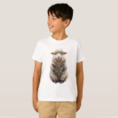 おしゃれなカーディガンの子羊 Tシャツ (正面フル)