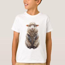 おしゃれなカーディガンの子羊 Tシャツ