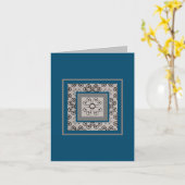 おしゃれなカールカード カード (黄色い花)