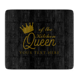 おしゃれなキッチンの女王 ガラス シェフのまな板 カッティングボード