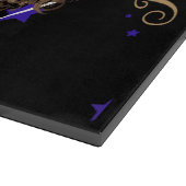 おしゃれなキッパーソナライズされたチン カッティングボード (角)