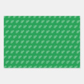 おしゃれなクラシックカリグラフィーイニシャルセット ラッピングペーパーシート (正面2)