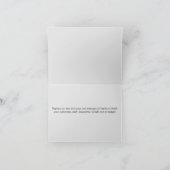 おしゃれなクラス感 まとめての感謝カード サンキューカード (内部)