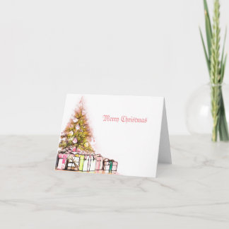 おしゃれなクリスマスカード カード