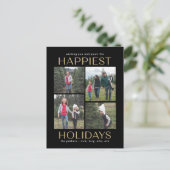 おしゃれなクリスマスカード シーズンポストカード (スタンド正面)