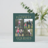 おしゃれなクリスマスカード シーズンポストカード (スタンド正面)