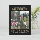 おしゃれなクリスマスカード 写真編集可能 シーズンカード (スタンド正面)