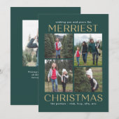 おしゃれなクリスマスカード 写真編集可能 シーズンカード (正面/裏面)