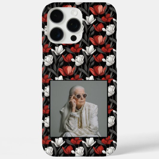 おしゃれなクリスマスギフトチューリップカスタム Case-Mate iPhoneケース (裏面)