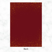 おしゃれなクリスマスツリーのホリデーパーティー 招待状