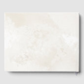 おしゃれなクリーム大理石ヴィラバケーション レンタルレビュー ゲストブック (裏面)