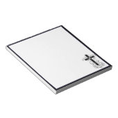 おしゃれなクロスノート ノートパッド (アングル)