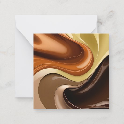 おしゃれなグラフィックのマルチノートカード ノートカード (正面)