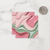 おしゃれなグラフィックのマルチノートカード ノートカード (正面/裏面インサイチュ)