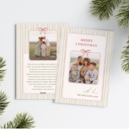 おしゃれなグランマリennialコケットクリスマス2枚の写真 シーズンカード