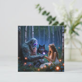 おしゃれなグリーティングカード カード (スタンド正面)