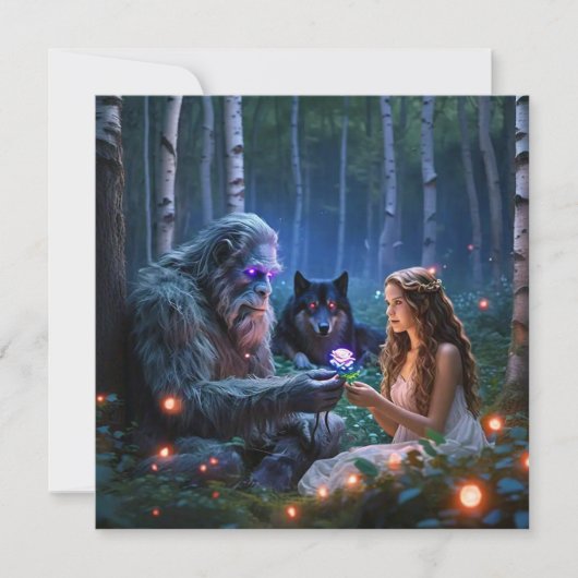 おしゃれなグリーティングカード カード (正面)