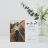 おしゃれなグレー モダンでミニマルなウェディング 案内ポストカード (スタンド正面)