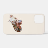 おしゃれなコラージュ家族写真HPノートパソコンスキン Case-Mate iPhoneケース (裏面 (横))