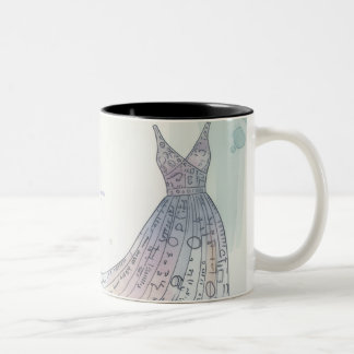 おしゃれなコードのマグカップ ツートーンマグカップ