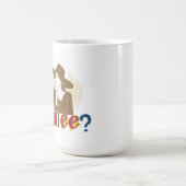 おしゃれなコーヒー好きの身代金要求風Tシャツ コーヒーマグカップ (中央)