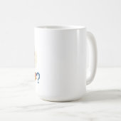 おしゃれなコーヒー好きの身代金要求風Tシャツ コーヒーマグカップ (正面右)