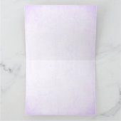 おしゃれなゴールドグリッターの感謝カード サンキューカード (内部)