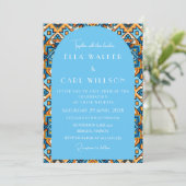 おしゃれなサイケデリックサマー グルーヴィー 招待状 (スタンド正面)