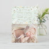 おしゃれなサイレントナイト　ファーストクリスマス　フォトカード シーズンカード (スタンド正面)