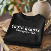 おしゃれなサウスダコタ州 ラッシュモア州 Tシャツ