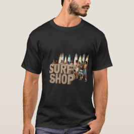 おしゃれなサマーサーフショップ Tシャツ