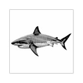 おしゃれなサメ ラバースタンプ (インプリント)