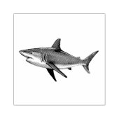 おしゃれなサメ ラバースタンプ (インプリント)