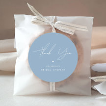 おしゃれなサンクス 青い何か ブライダルシャワー