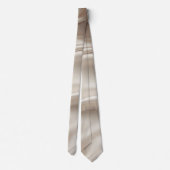 おしゃれなシャンパンゴールド ロマンチック 偽サテン 結婚式 ネクタイ (裏面)