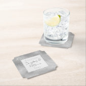 おしゃれなシルバーレース ペーパーコースター (インサイチュ)