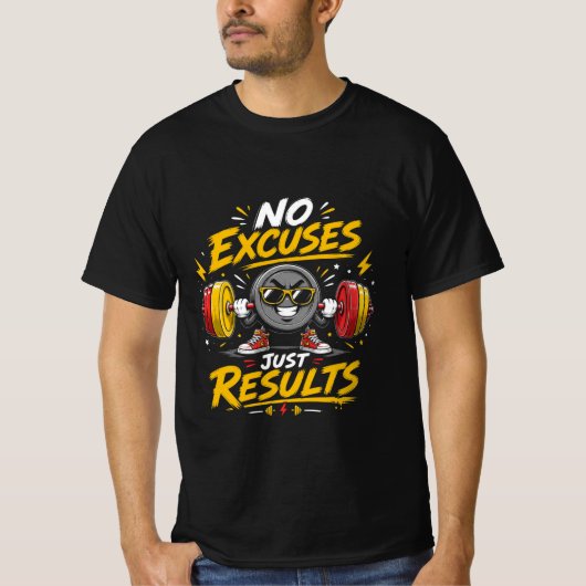 おしゃれなジムデザイン Tシャツ (正面)
