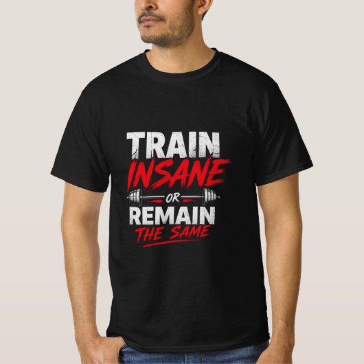 おしゃれなジムデザイン Tシャツ (正面)
