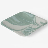 おしゃれなスクエアペーパープレート（ベビーシャワー） ペーパープレート (傾斜あり)