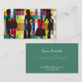 おしゃれなスタイリッシュビジネス 名刺 (正面/裏面)