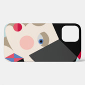 おしゃれなスタイリッシュ女性。モダニストスタイルウーマンh Case-Mate iPhoneケース (裏面 (横))