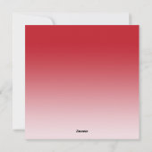 おしゃれなステップダッドへの現代的なクリスマスカード シーズンカード (裏面)