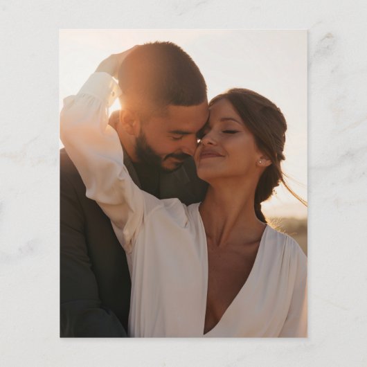 おしゃれなストリングライト、あなたのお写真、署名スタイルの名前が特徴の、エレガントなバジェットバーガ (裏面)