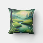 おしゃれなストリーム クッション (正面)