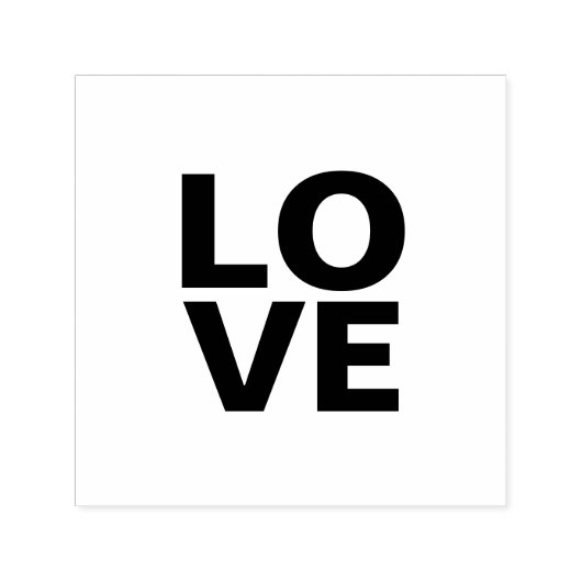 おしゃれなスレートグレー背景のラブウェディング セルフインキングスタンプ (デザイン)