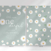 おしゃれなダイシーリトルミスワンダフル招待状 招待状